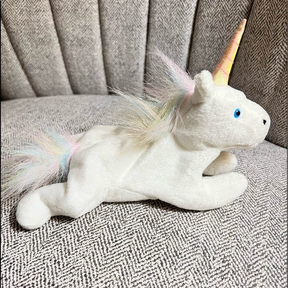 TY Beanie baby majesty the unicorn with errors